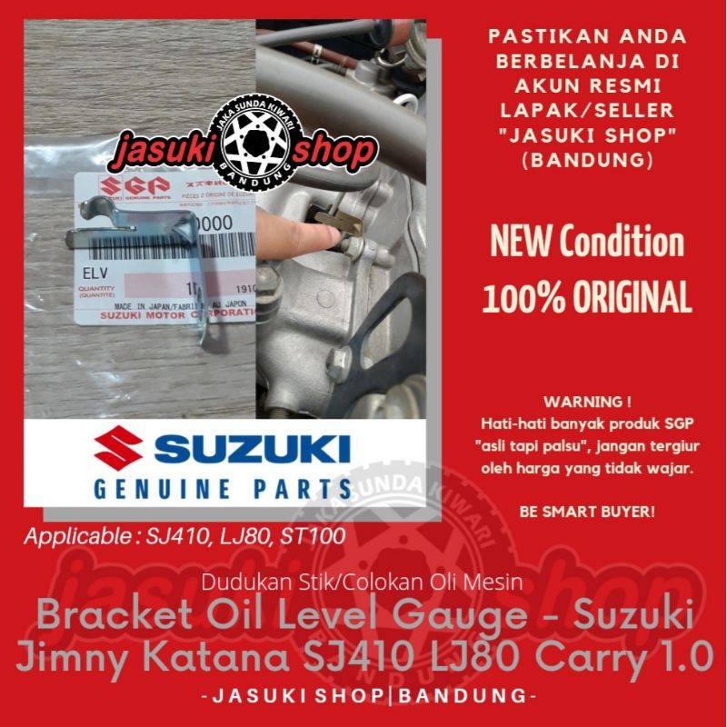 Jual Bracket Plat Dudukan Stick Stik Colokan Oli Suzuki Jimny Katana