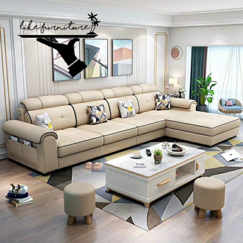 Jual Sofa Letter L Minimalis,Modern/High Quality,Grade A | Shopee Indonesia