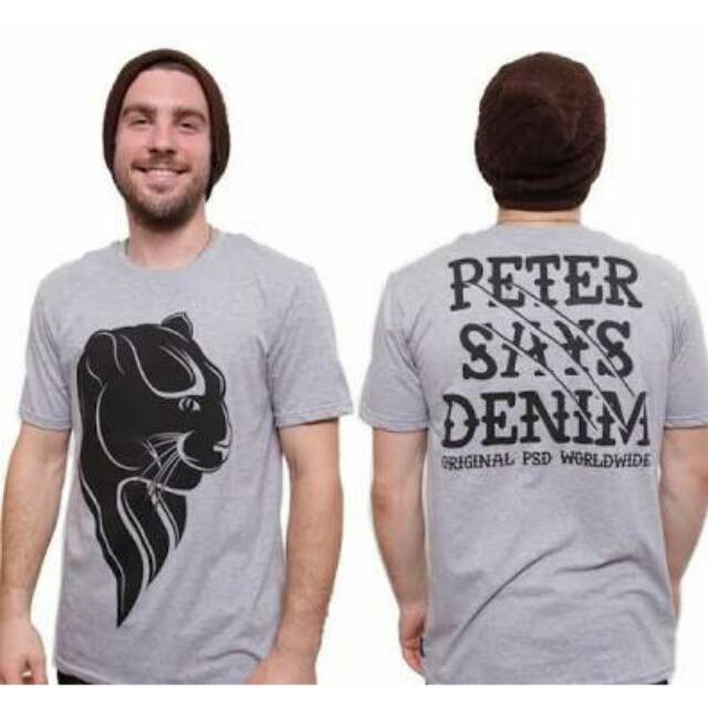 Kaos PSD Abu Peter Say Denim PSD Kaos PSD abu Tshirt PSD Scratch Black Fanther Kaos PSD