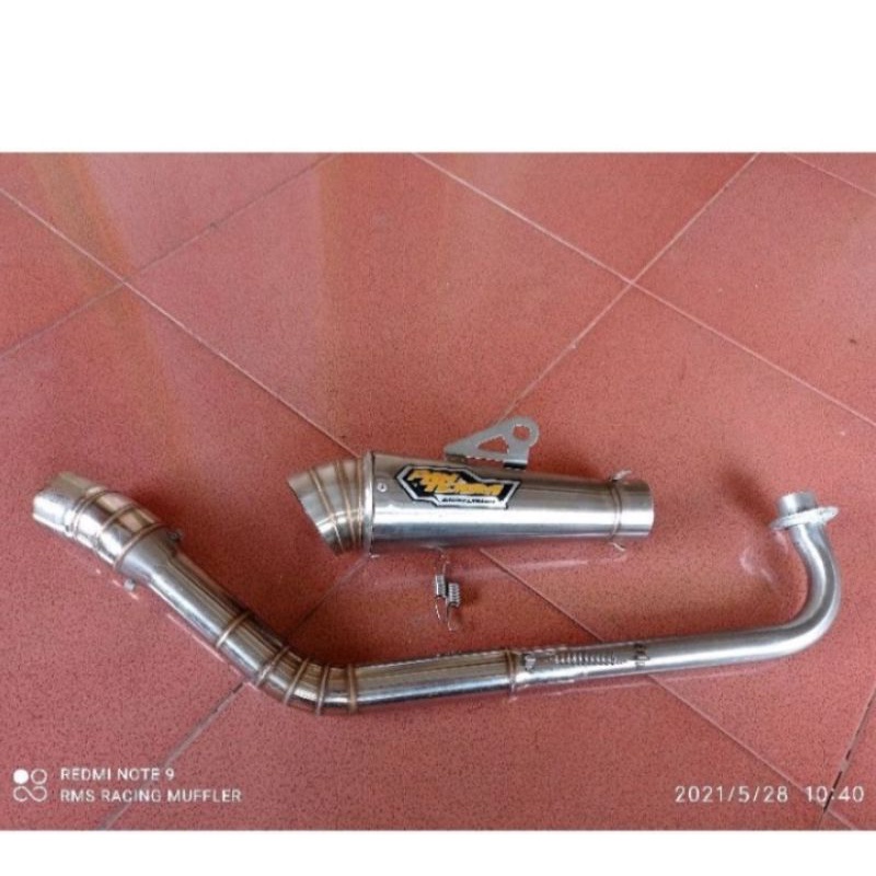Jual KENALPOT RACING FANTERA JIKSAW ROAD RACE LEHER KOLONG ALL BEBEK ...