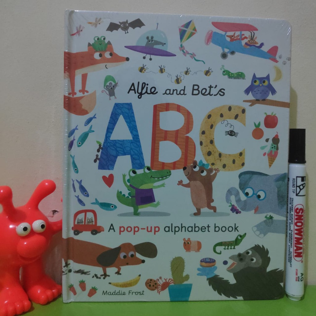 Jual BUKU POP-UP ALPHABET ALFIE AND BET'S ABC (a Pop-up Alphabet Book ...