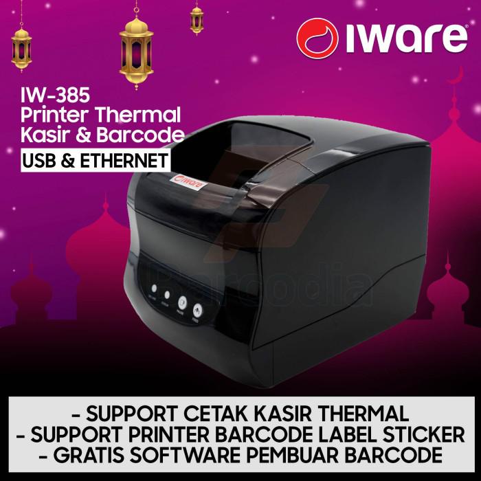 Jual Promo Printer Thermal Dual Fungsi Pos Struk Kasir Barcode Label Sticker Printer Thermal