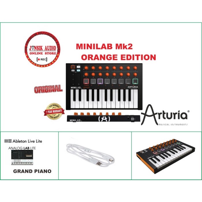Jual arturia minilab mk2 minilab mkII keyboard kontroler | Shopee Indonesia