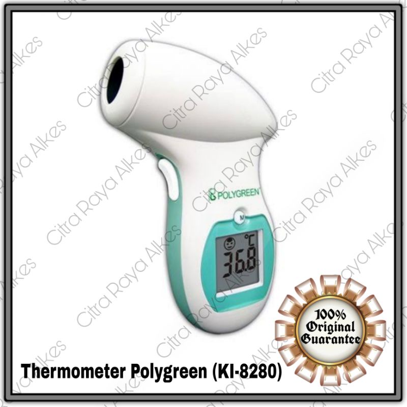 Jual termometer digital infrared polygreen (KI8280) Shopee Indonesia