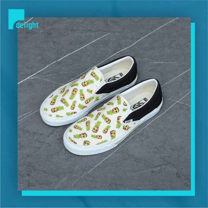 Jual Sepatu Vans Slip On custom Pineapple Original (Sample Pair ...