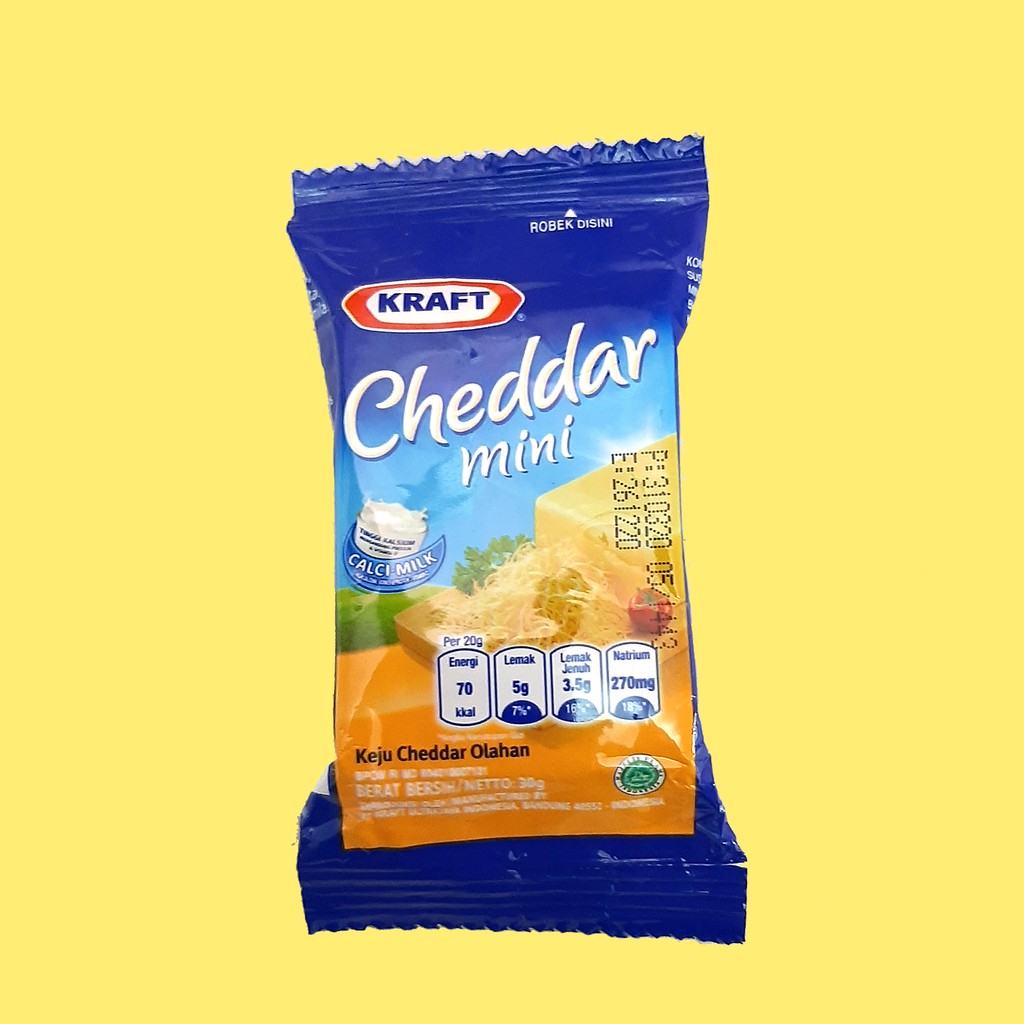 Jual Kraft Cheddar Mini Kemasan 30gr | Shopee Indonesia