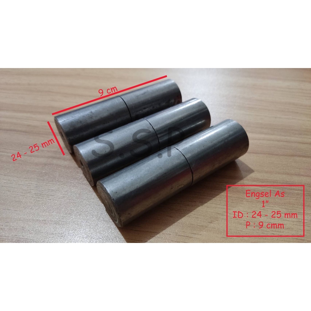 Jual Engsel As / Engsel Pintu / Engsel Jendela / Engsel Pagar ukuran 1