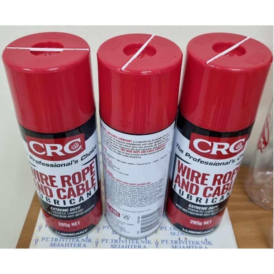 Jual crc wire rope and cable lubricant 3035,pelumas kabel kawat sealing ...