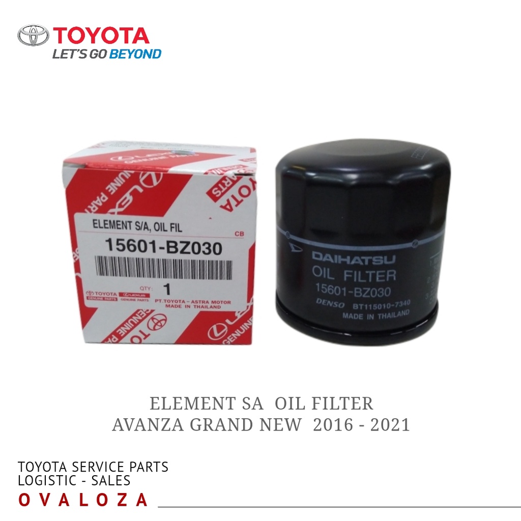 Jual Toyota Avanza Grand New Oil Filter Saringan Oli Shopee Indonesia