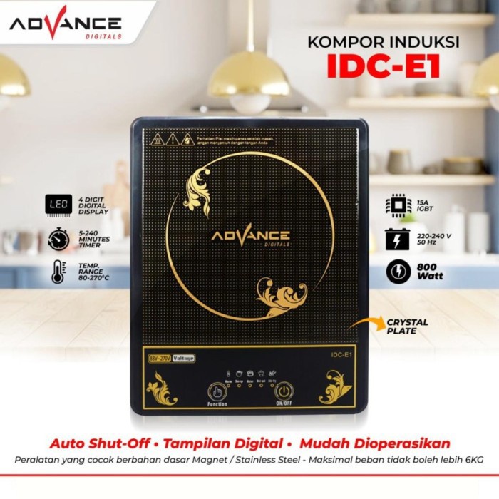 Jual Advance IDCE1 Induction Cooker Kompor Listrik Induksi IDCE1