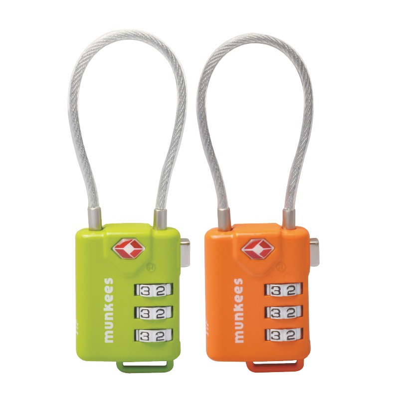 Jual Gembok Koper Munkees TSA Cable Combination Lock - 3609 | Shopee ...