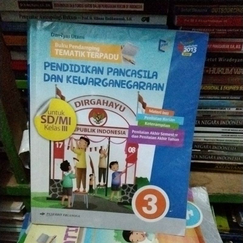 Jual pendidikan Pancasila kewarganegaraan kelas 3 SD | Shopee Indonesia