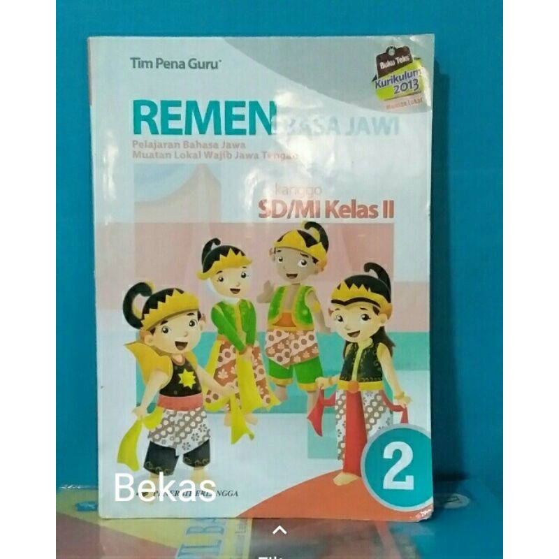 Jual Remen Basa Jawa SD Kelas 2 II Penerbit Erlangga | Shopee Indonesia