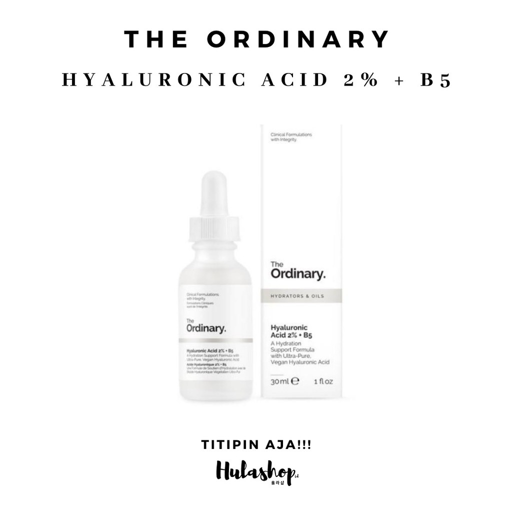 Jual The ordinary Hyaluronic Acid 2 + B5 Shopee Indonesia