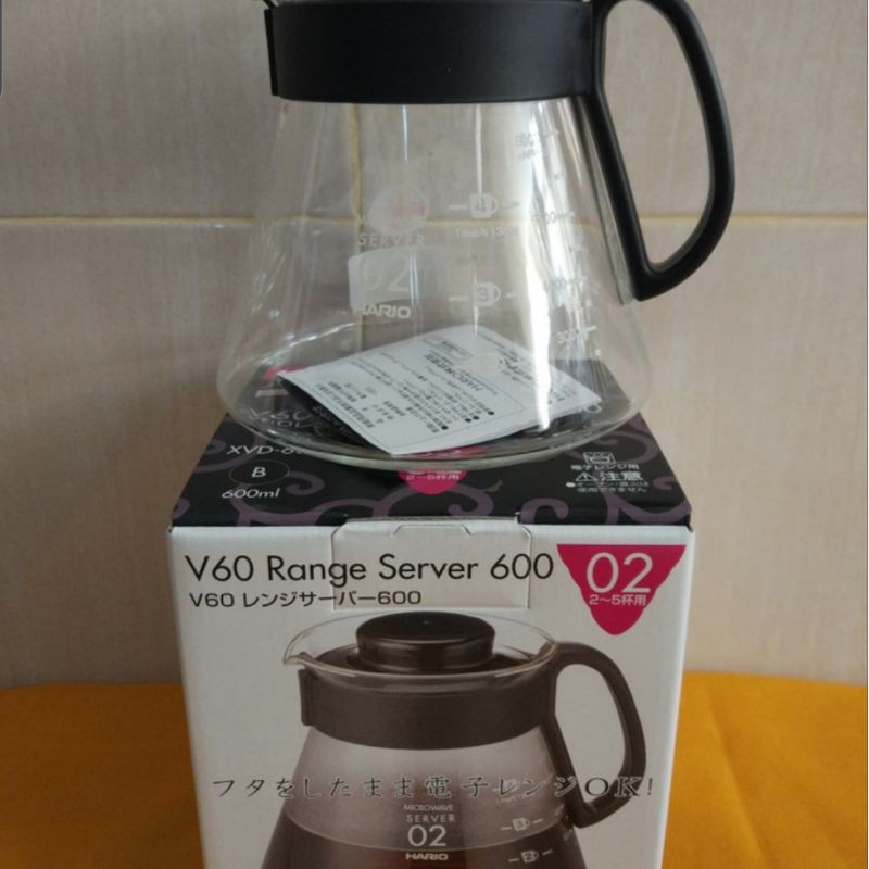 Jual Hario V60 Range Server 600 ML Black | Shopee Indonesia