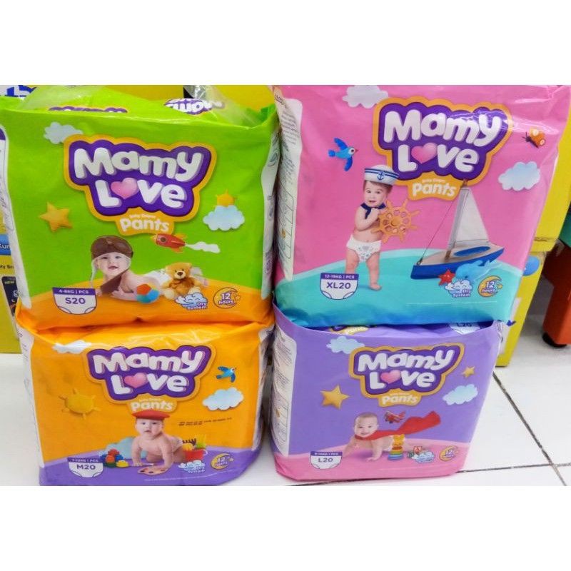 Pampers mamy hot sale love pants