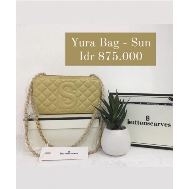 Yura Bag New Color Tersedia dalam 5 warna: Sun, Black, Salsa, Sand, Mocha Yura  Bag tersedia di Buttonscarves Store Jogja hari ini…
