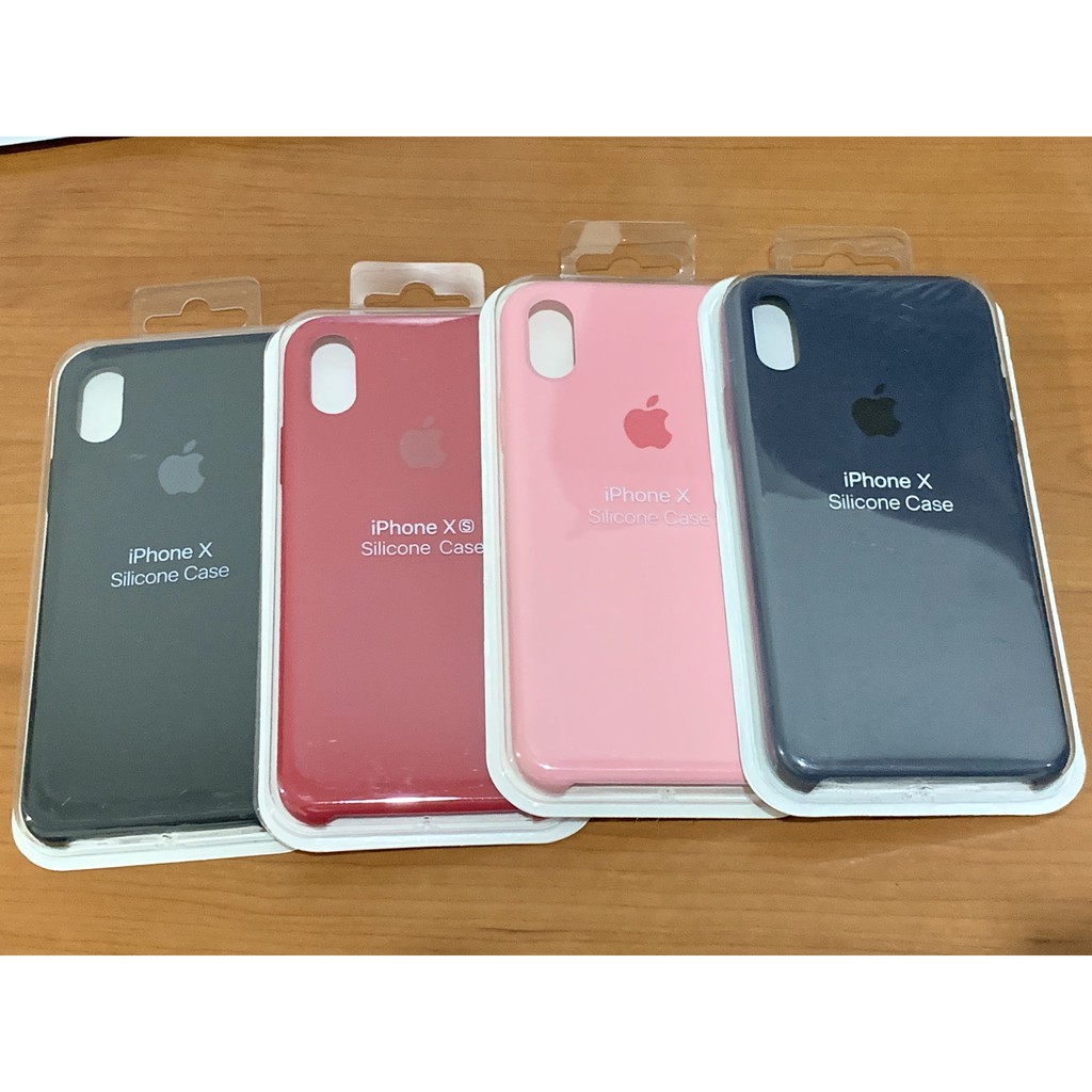 Jual iPhone Silicone case OriginalHigh Quality (X Xs 7 7+ plus 8 8