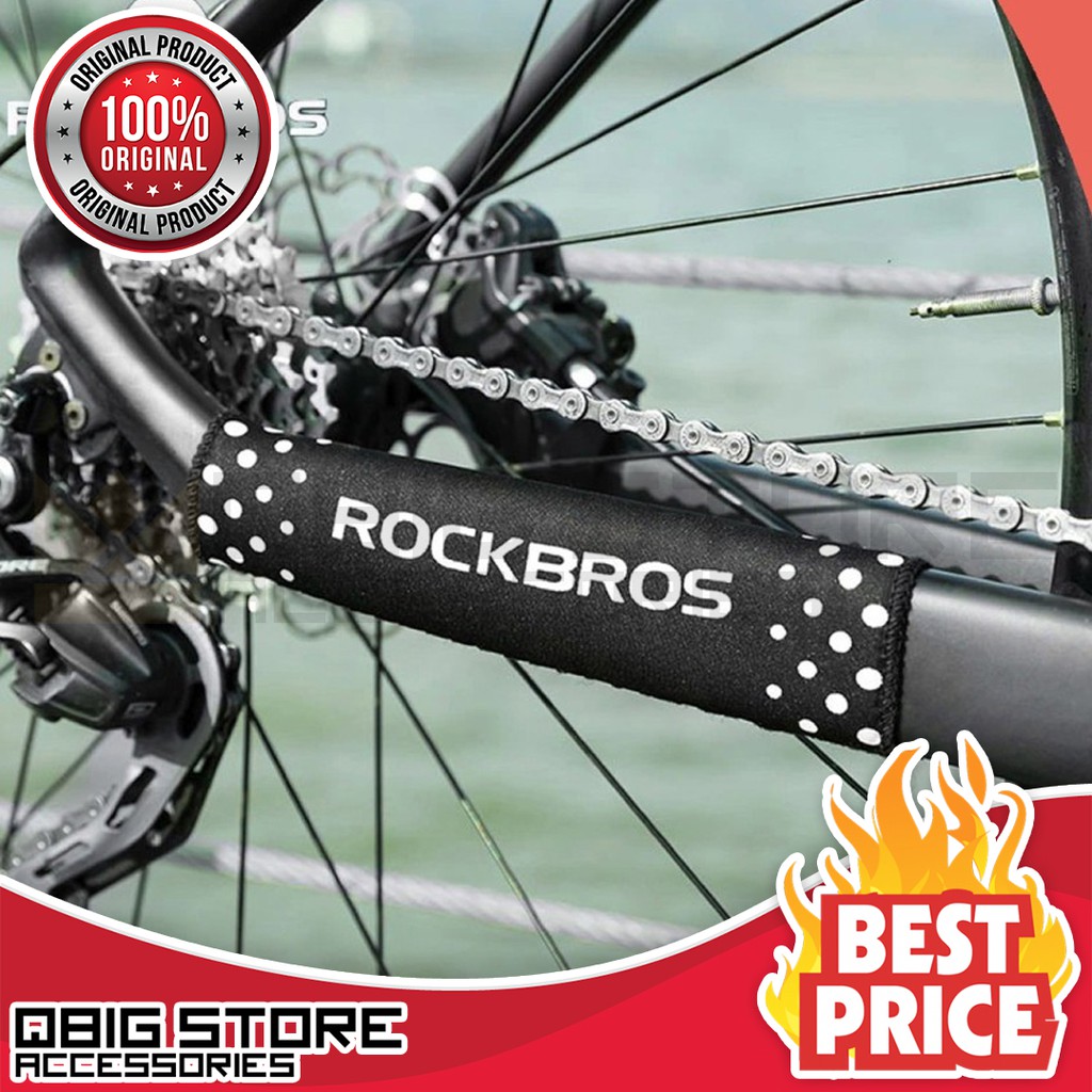 Jual Rockbros 01112 Cover Pelindung Frame Rantai Sepeda Bicycle Chain ...