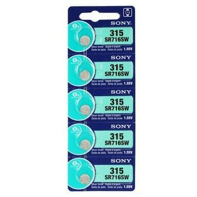 Original Maxell SR716SW  315  SR716 Clock Watch Battery  Sold Per Pad Piece) I.384294434 - Foto 7