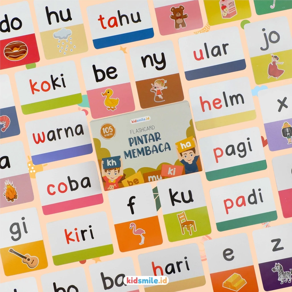 Flash Card Pintar Membaca - 4