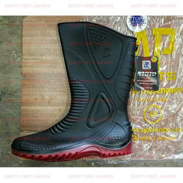 Jual Sepatu Boots Biker Motor Merek Ap Boot Moto Original Shopee