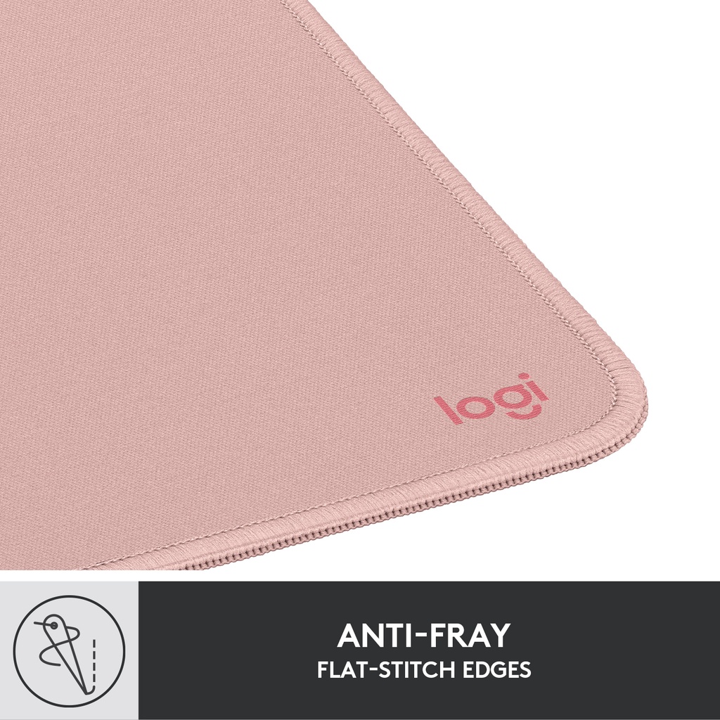 Logitech Mouse Pad Studio Series Alas Polos, Anti-Slip - Rose (5)