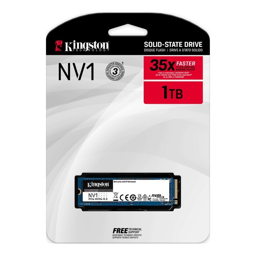 Jual SSD KINGSTON 1TB NV1 PCIe NVMe SNVS 1000G | Shopee Indonesia