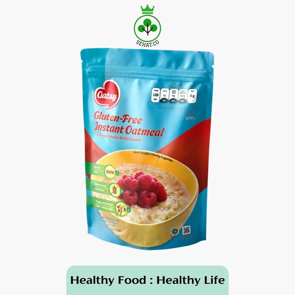 Jual OATSY - Gluten Free Instant Oatmeal (500gr) | Shopee Indonesia