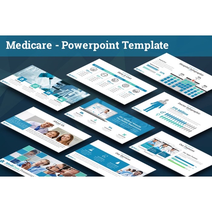 Jual New Presentasi Medicare - Powerpoint Template Ppt Pptx | Shopee ...