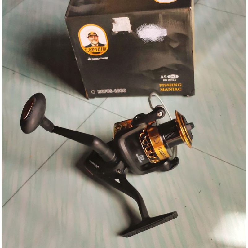 Jual reel 4000 captain rufus 4000 ( 9+1 Bb) - one way | Shopee Indonesia