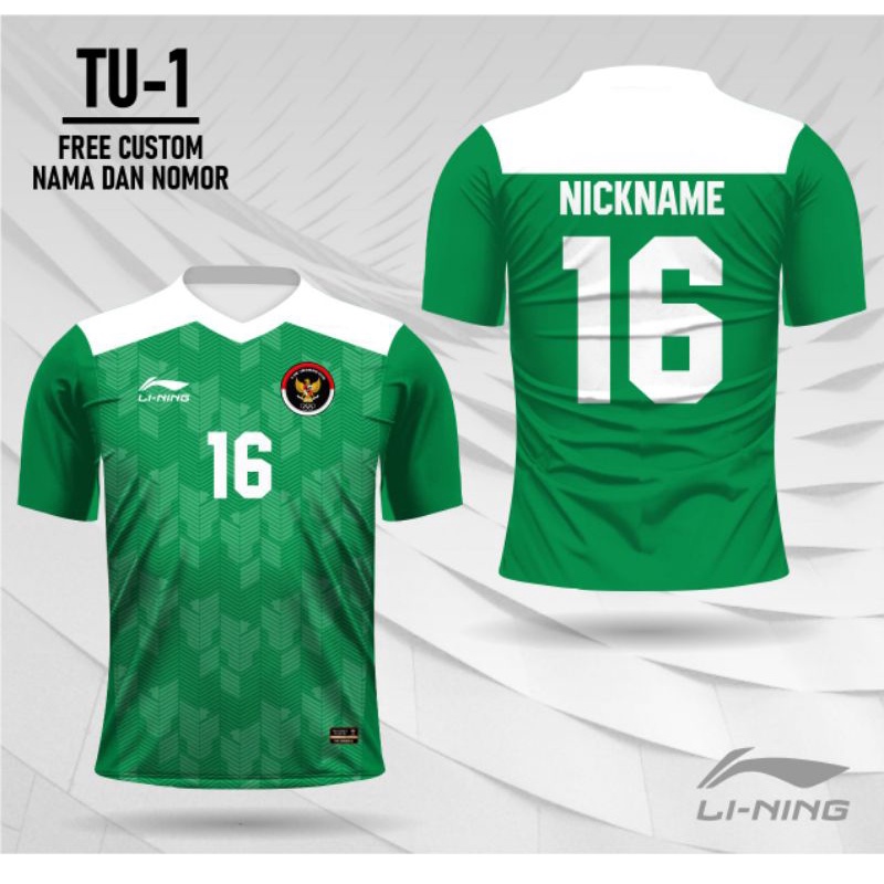 Jual Jersey Timnas Indonesia lining kaos sepak bola sea games 2021 2022