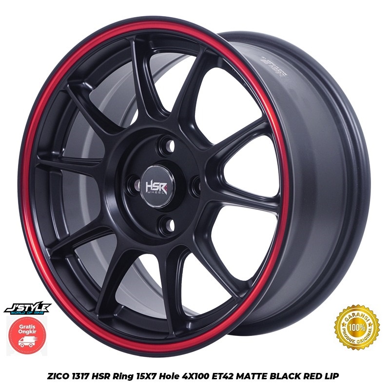 Jual Velg Mobil Baru Ring Hsr Wheel Zico Fc R X Pcd X