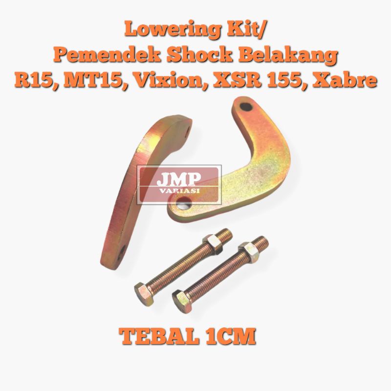 Jual LOWERING KIT R15 V3, R15 V2, R15 V1, XSR 155, VIXION, XABRE, MT15