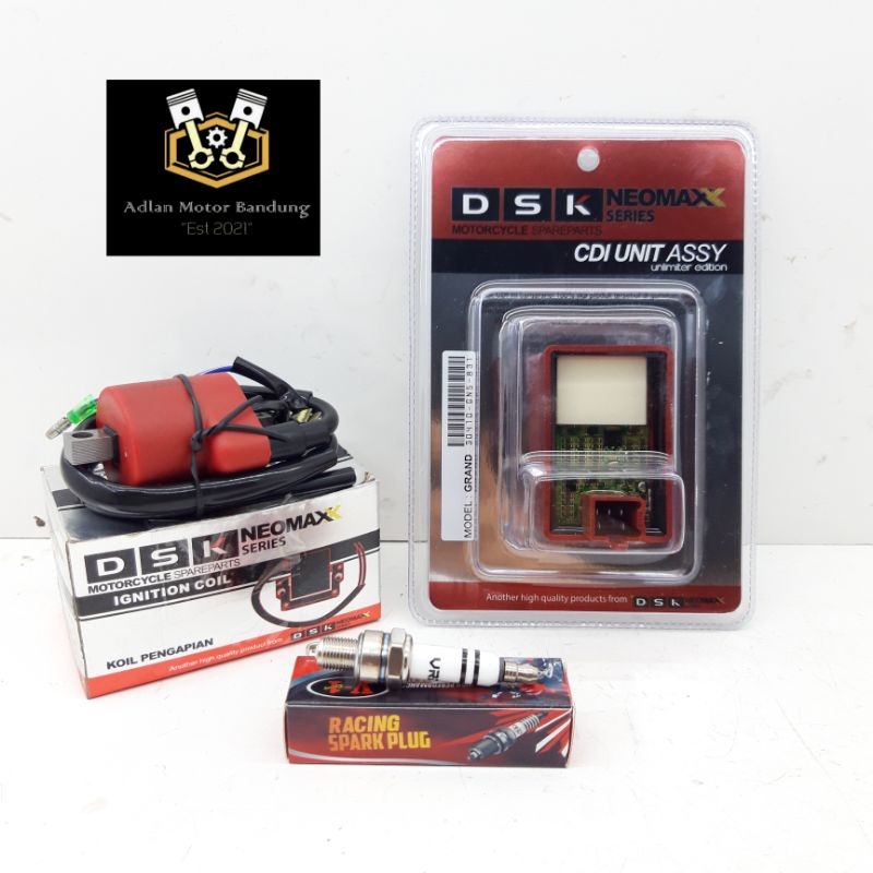 Jual PAKET RACING CDI KOIL DSK NEOMAX DAN BUSI HONDA GRAND SUPRA X LAMA ...