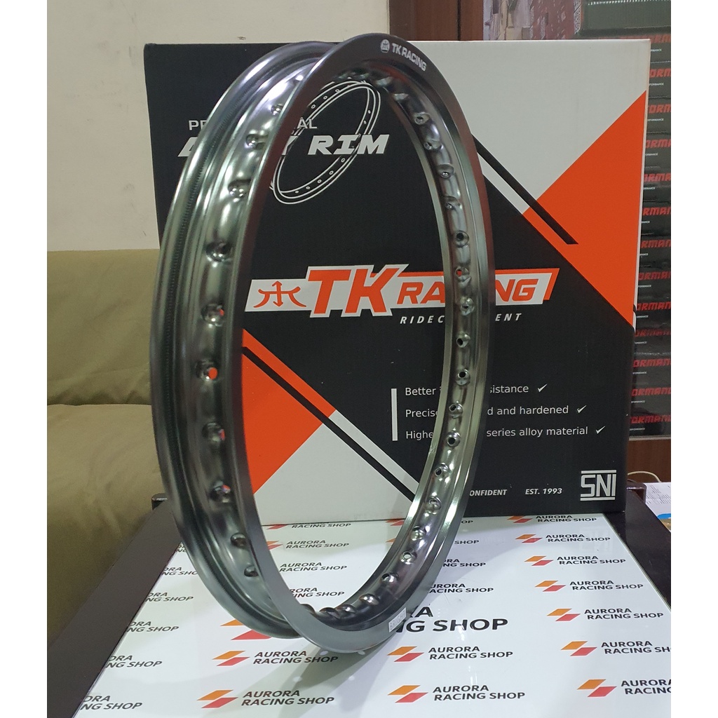 Jual Velg Tk Bright X Hole Warna Titanium Shopee Indonesia