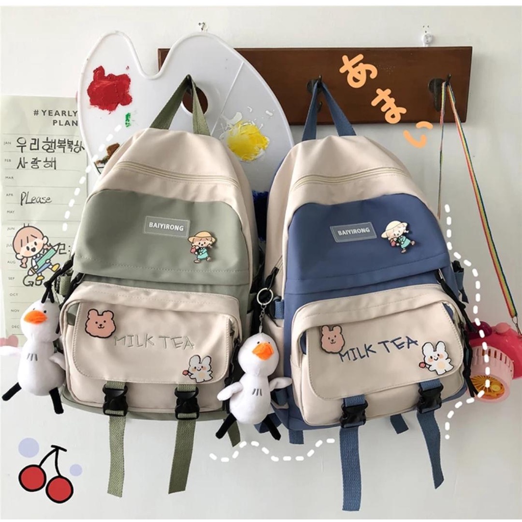 Jual [Toko Uci] Tas Sekolah Korean Style Tas Ransel Wanita Backpack