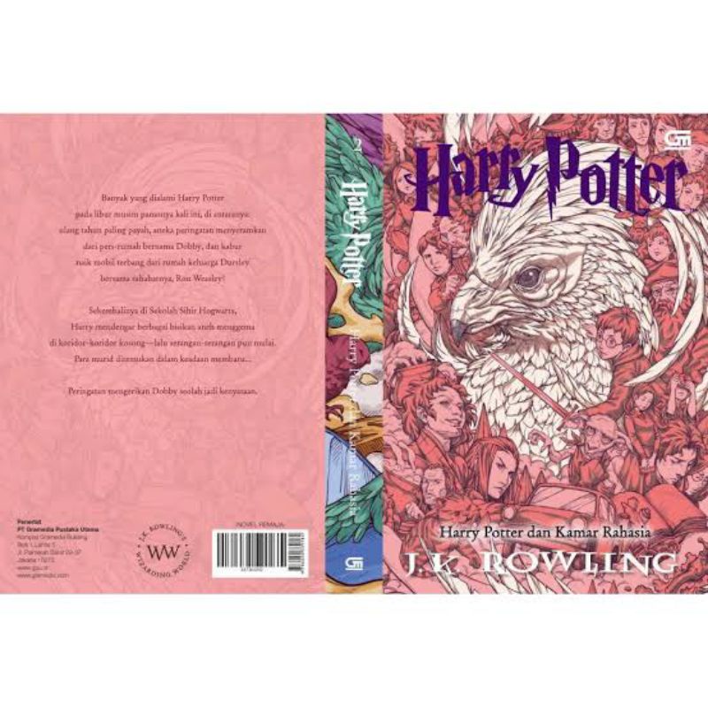 Jual Novel Harry Potter Dan Kamar Rahasia (Harry Potter And The ...