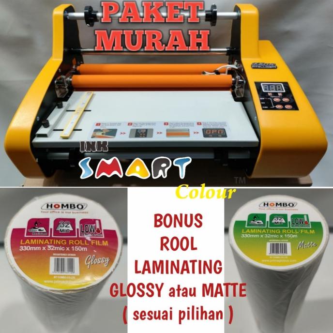 Jual Mesin Laminator Roll Mesin Laminating Roll A3 Fm 3510 Fm3510 Murah