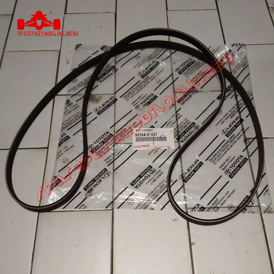Jual Fan Belt Tali Kipas All New Avanza Xenia 2012 2014 1.3 1300cc 4PK1735 ASLI Shopee Indonesia