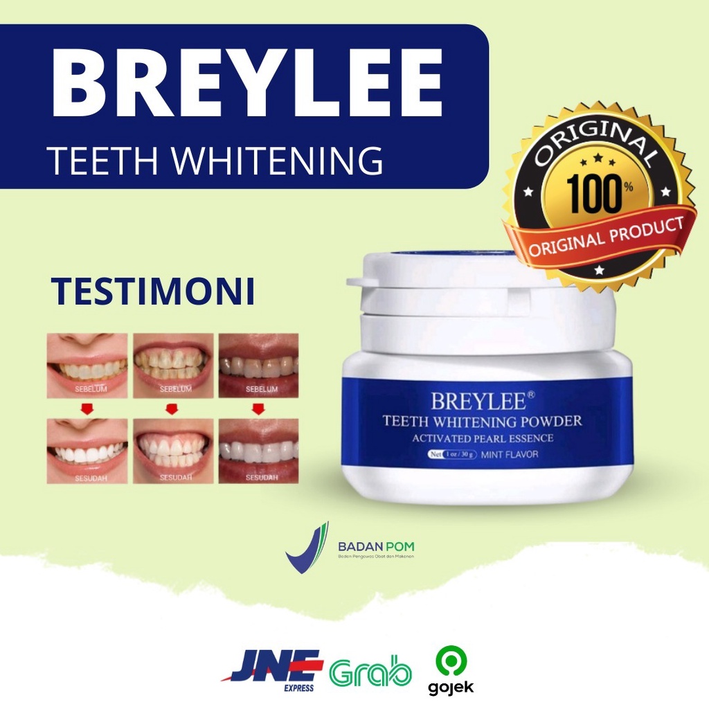 Jual Breylee Teeth Whitening Powder 30g Penghilang Karang Gigi ...