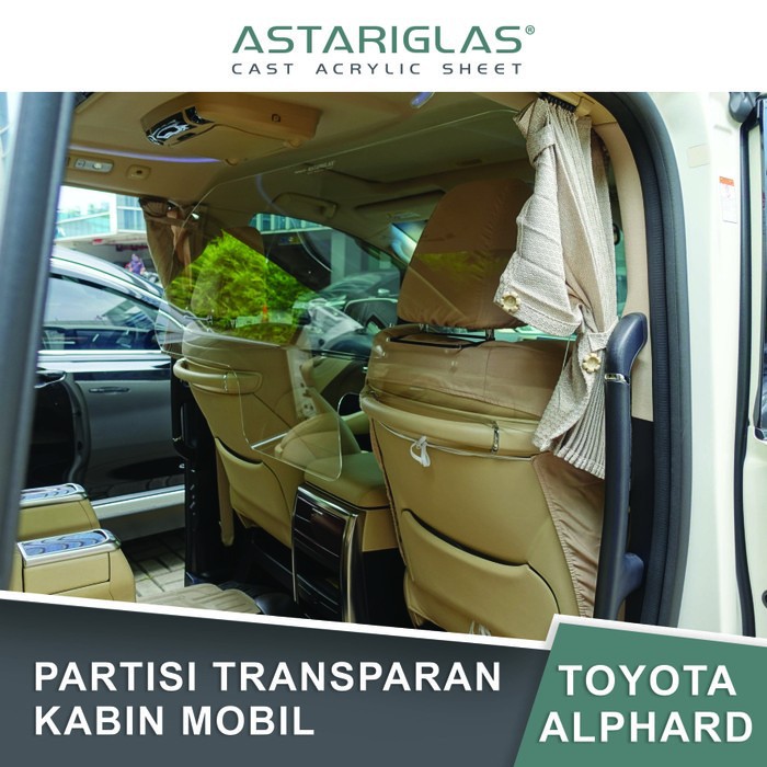 Jual Acrylic Partisi Mobil Alphard ASTARIGLASS - Akrilik Sekat Kabin ...