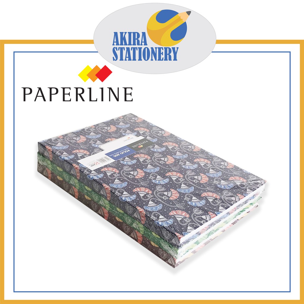 Jual BUKU FOLIO 200 HARD COVER PAPERLINE (200 LEMBAR) | Shopee Indonesia