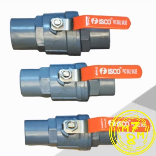 Jual Ball Valve Stop Kran Isco Pvc Stainless Steel Ukuran 1 Inch