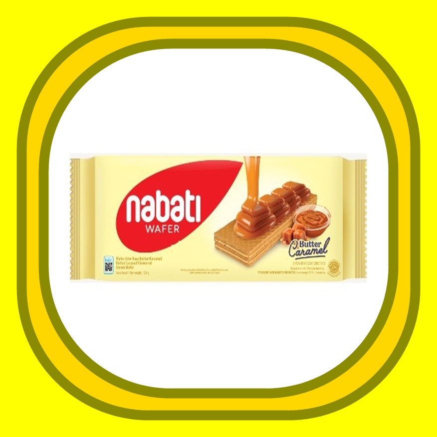 Jual nabati wafer butter caramel 130gr | Shopee Indonesia