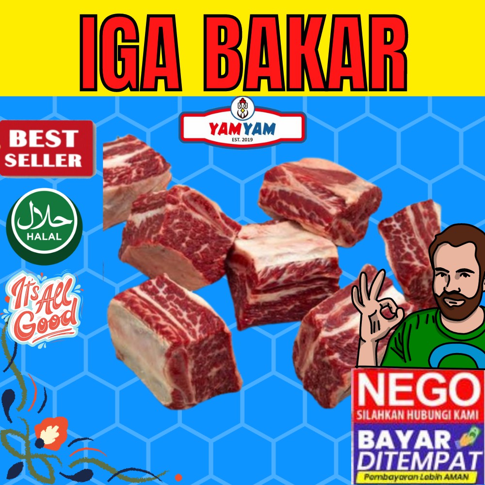 Jual Tulang Iga Rusuk Super 1000gr 1000 Gram 1 Kg 1kg Daging Sapi Stek