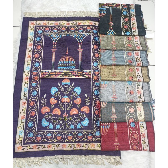 Sajadah Turki rumbay tambang besar ukuran 70X110.