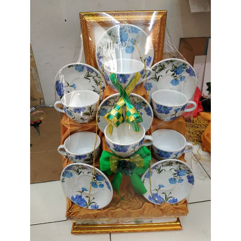 Jual Parcel Lebaran Parcel Keramik Parcel Cangkir Parcel Tea Set Parcel Pecah Belah 1564