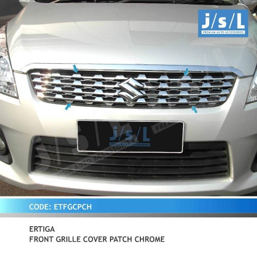 Jual Cover Grill Depan Front Grille Cover Patch Chrome Suzuki Ertiga ...