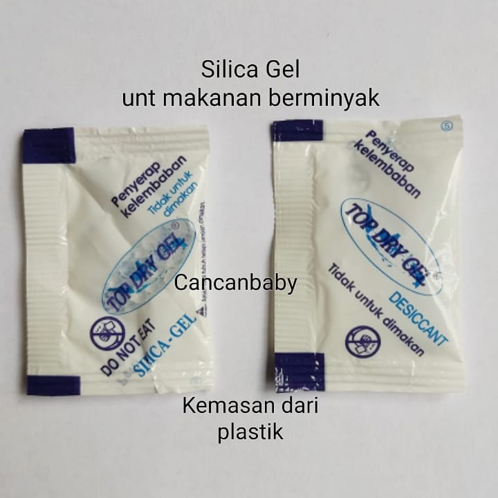 Jual Silica Gel Food Grade Khusus Makanan Berminyak Kemasan Gr Isi Pcs Bungkus Plastik